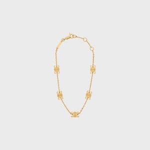 Celine Bracelet, gold tone